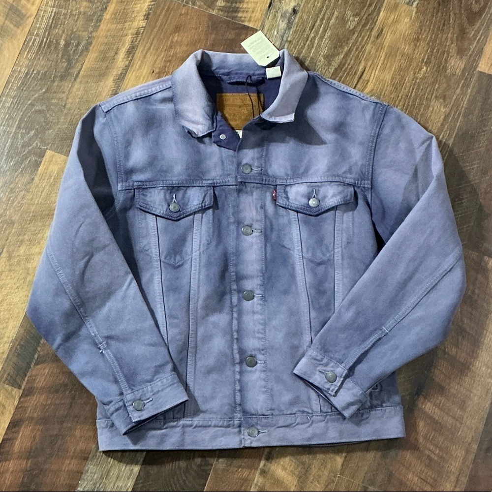 Levi's Lavender Relaxed Fit Trucker Jacket - Size S - NWT